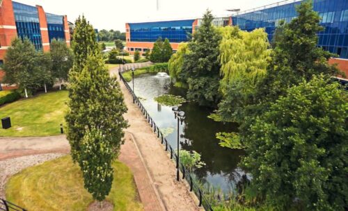 Charnwood Campus buildings and public realm