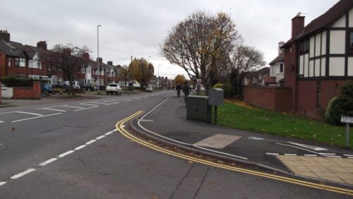 LSTF Hinckley cyclist footway