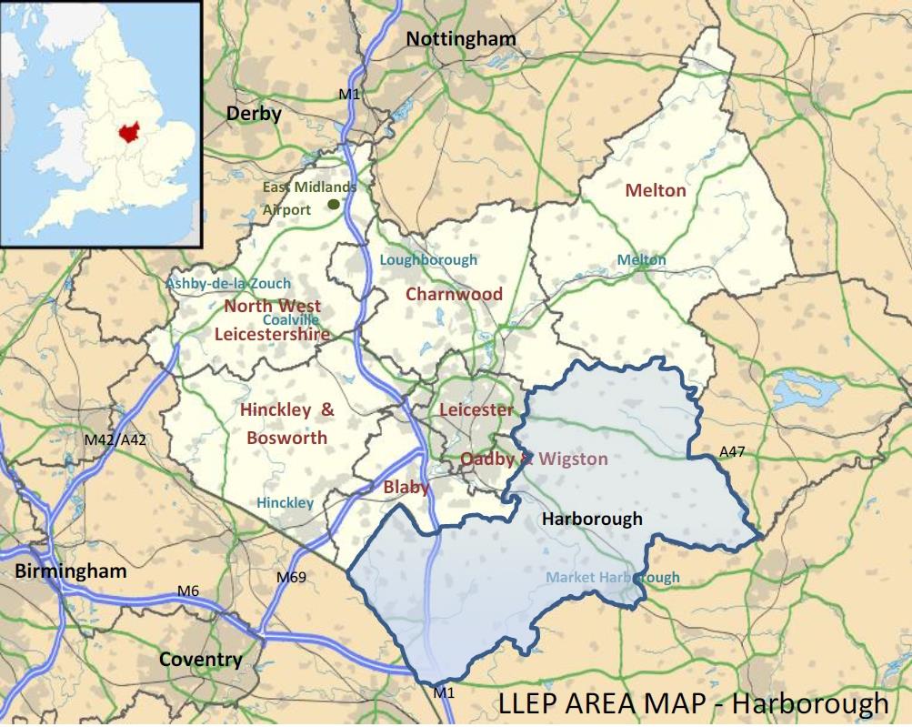 Harboroughmap 