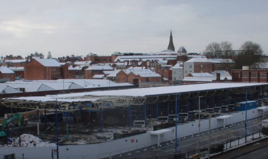 Demolition of St Margaret's bus station