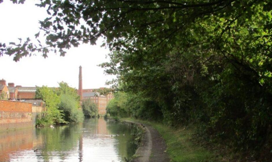 River Soar towpath before