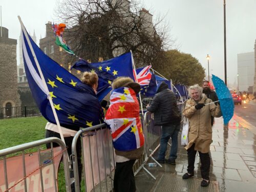 Brexit image demonstrations