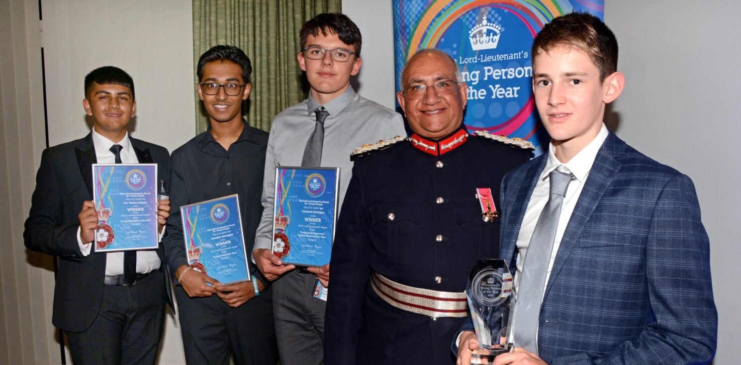 Winners Lord Lieutenant awards