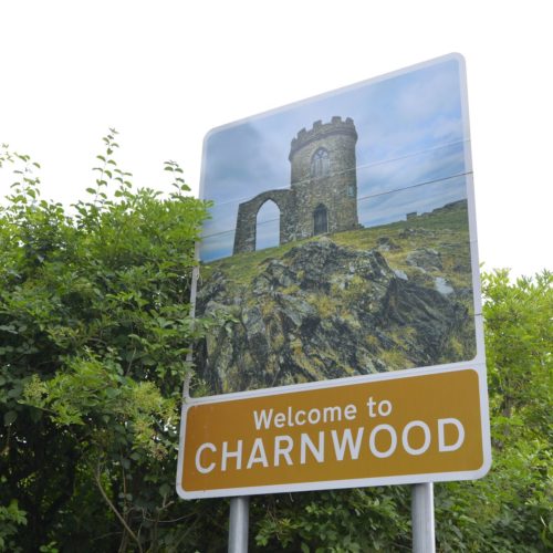 Charnwood road sign