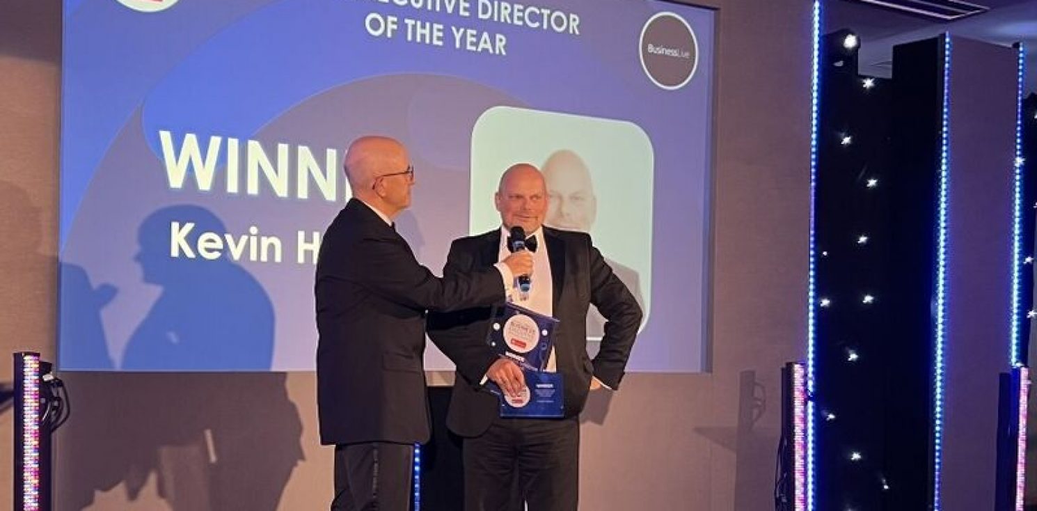 Kevin Harris wins Non Exec of the Year 2021