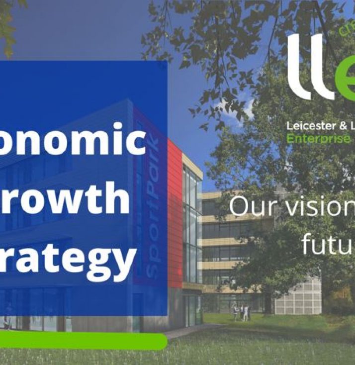 A picture titled Economic Growth Strategy with the LLEP logo