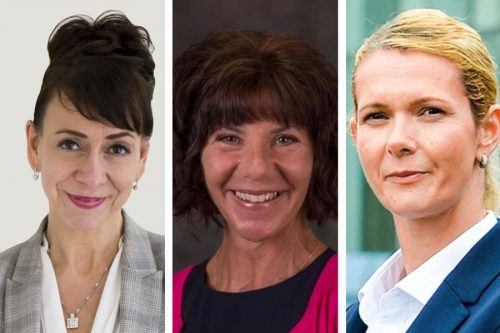 LLEP directors Glynis Wright, Jo Tallack and Gosia Khrais