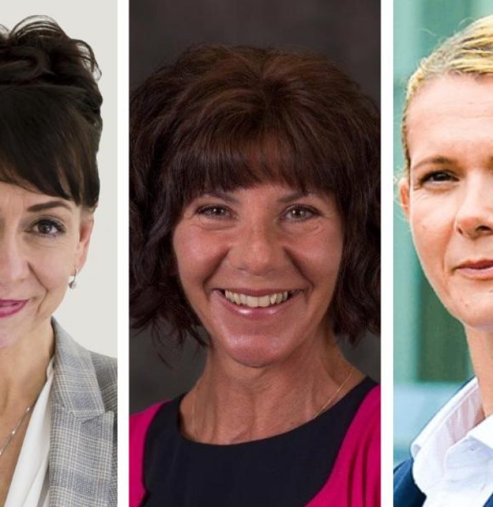 LLEP directors Glynis Wright, Jo Tallack and Gosia Khrais