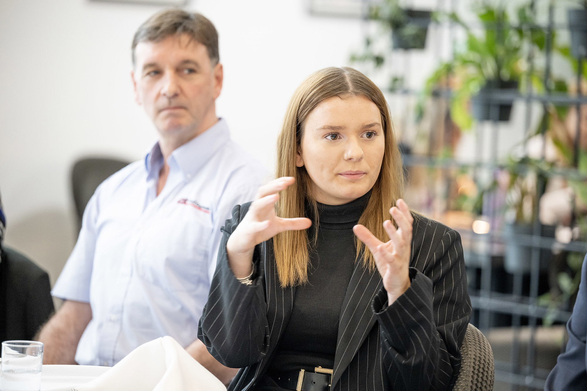 CEC round table atJessica Gould at Loughborough College (Beth Walsh)